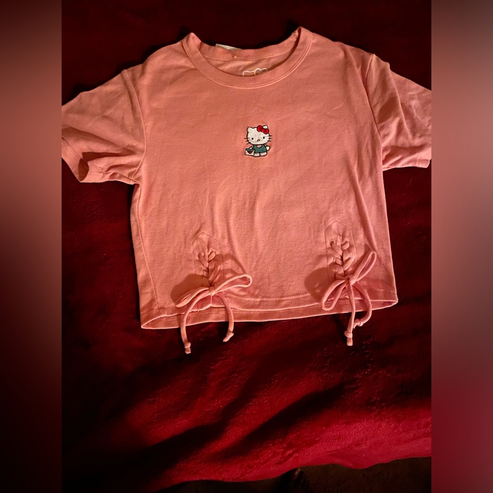 Brand New! 4 Hello Kitty Crop Tops..